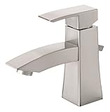 Danze D222536BN Logan Square Single Handle Lavatory Faucet, Brushed Nickel [並行輸入品]
