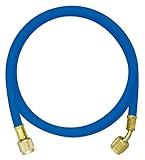 アサダ Y21425 1/4"×5/16"チャージングホースプラスII152㎝青