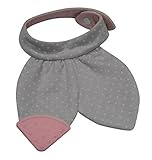 Koo-di Choos Teether Bib (Pink Spot) by Koo-Di