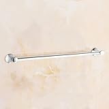 Single Towel Bar for Bathroom Kitchen, Aluminium Oxide Environmental Friendly (FREE OF Lead & Mercur