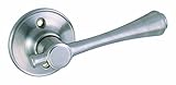 Design House 755421 Ironwood Dummy Door Handle, Reversible for Left or Right Handed Doors, Satin Nic