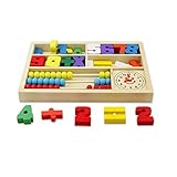 Nothing But品質: Wooden Toysデジタル学習ボックスボックス知的建物ブロックおもちゃ早期教育