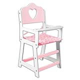 Rosalina Wooden Doll High Chair Learning Children Toy [並行輸入品]