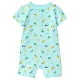 ジンボリー ベビー ロンパース 新生児用 パイナップル 総柄 カバーオール 3m-6m GYMBOREE [並行輸入品]