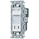 パナソニック 埋込熱線センサ付ナイトライト (LED:電球色)(明るさセンサ・コンセント付) WTF4065W (1.W （ﾎﾜｲﾄ）)