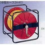 ストロングリール 角リールホースセット SLKH-150 φ10×100m G3/8