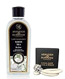 アシュレイ&バーウッド(Ashleigh&Burwood) ランプフレグランス ホワイトティー 500ml 詰め替え 交換用ウィック(Sサイズ)付き フレグランスオイル ディフューザー