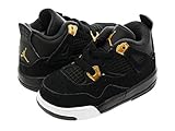 [ナイキ] NIKE AIR JORDAN 4 RETRO TD BLACK/METALLIC GOLD/WHITE 【ROYALTY】 [並行輸入品]