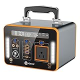 iClever ポータブル電源 135000mAh/500Wh 大容量 家庭用蓄電池 PSE認証済み 三つの充電方法 ソーラー充電 AC/D