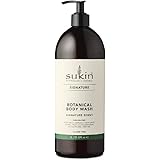 Sukin Botanical Body Wash, Signature, 1L
