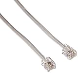 Permo TS-825WHT Telephone Extension Cord Cable Line Wire White [並行輸入品]
