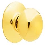Schlage F10VORB605 Orbit Passage Knob, Bright Brass [並行輸入品]