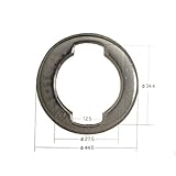 エスカッション（シリンダー調整用）　SS-63(3)LA-BHスペーサー3mm　ステンレス　板厚：3.5　入数：1・10