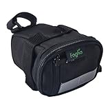 【正規輸入品】 FOGLIA(フォグリア) サドルバッグ ブラック L サイズ