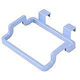 bestware TrashバッグホルダーラックoverドアラックバーHangingホルダーレールオーガナイザーバスルームキッチンキャビネット食器棚ハンガーシェルフ ブルー AmBwE31731New