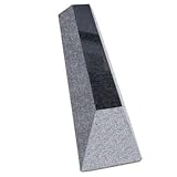 車止めブロック　駐車場 ブロックカーストッパー Bタイプ黒御影石 OG2-KG003 駐車場用品 駐車場車止め