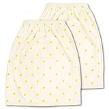 おねしょ対策ケット はくタイプ 防水仕様 ≪45×50cm≫ 2枚組 〔選べる3色〕 un doudou No.3108(2) クリーム