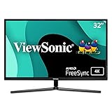 Viewsonic VX Series VX3211-4K-mhd computer monitor 80 cm (31.5") 4K Ultra HD LCD Flat Black