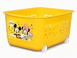 錦化成 ミッキー&ミニー 1・2・3バスケット イエロー