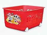錦化成 ミッキー&ミニー 1・2・3バスケット レッド