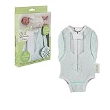 Woombie Summer Onesie, Mint O's, Newborn 5-13 Lbs by Woombie
