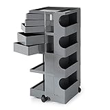 ビーライン ボビーワゴン 4段5トレイ トルネードグレー b-wagon4005-TG