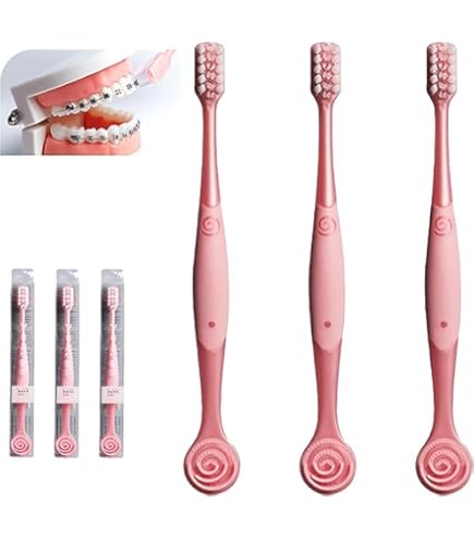 GUM End Tuft Orthodontic Toothbrush - Extra Small Soft Head, Braces - View #2