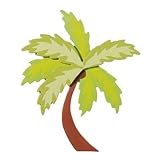 Darice 9199-40 Natural Painted Wood Cutout, Two Palm Tree おもちゃ [並行輸入品]