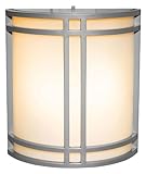 Access Lighting 20362-BRZ Artemis 2-Light Wet Location Wall Fixture, Bronze with Opal Glass [並行輸入品]