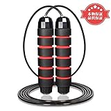 Sportoutヘビーロープ 縄跳び トレーニング用 スピードジャンプロープ スキップロープ スキッピングロープ なわとび ワイヤーロープ