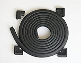 Pippsqueaks - 16.5ft Corner + 4 Edge Guard "Superior Child Protection" - NON TOXIC, Easy-to-Install,