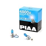 PIAA(ピア) 車用 バルブ ヘッドランプ/フォグランプ用 ハロゲンバルブ H3 4800K アストラルホワイト 車検対応 2個入 12V 55W(110W相当) 安心のメーカー保証1年付 HW403