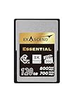 Exascend 120GB / 180GB / 240GB Essential CFexpress Type A カード 持続読取り 800MB/秒 ソニー a1 / a7S III / a7 IV / FX3 / FX6 (120GB) 対応