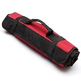 Yosoo Multi-Purpose 22-Pocket Reel Rolling Tool Bag Plier Screwdriver Spanner Carry Case Pouch Bag (