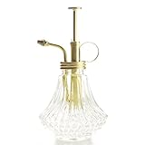 Purism Style-ガラス＆真鍮の噴霧器 透明な色のガラスのボトル＆真ちゅうスプレー