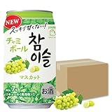 JINRO チャミボール マスカット 350ml 24缶セット / チャミスル ハイボール お酒 眞露