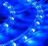 CBConcept 120 vlr65ft-blue 120 V 2線1 / 2インチLEDロープライト、65-feetブルー