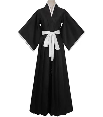 BLEACH 死覇装 Mサイズ コスプレ ブリーチ Amazon.co.jp: BLEACH-ブリーチ- 死覇装(しはくしょう) コスプレ衣装