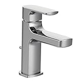 Moen 6900 Rizon single-handle Low円弧バスルーム蛇口、 N/A クローム 6900 1