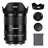 7artisans 七工匠 AutoFocus 50mm F1.8 フルサイズレンズ、F1.8 大口径、自動/手動絞りおよび顔/目の認識をサポート、SonyA7 シリーズ A7R A75 A7SII A9 A7C A1 などに対応 ブラック (2年保証付・国内正規品)