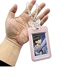 3インチ写真 ID ペンダント キーホルダー 富士フイルム Fujifilm instax mini用アルバム チェキ アルバム instax mini EVO/12/11/8/9/7s/25/70/90/コダック KODAK Mini 2/Mini shot 2/c210 対応 (F)