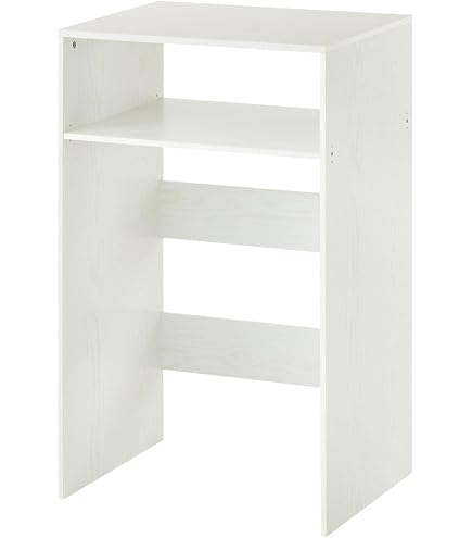 Amazon.co.jp: レンジ台 キッチンラック ゴミ箱上 ラック 引き出し付き