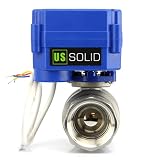 米国ソリッド電動式ボールバルブ、3ワイヤ、cr-02 1 Inch グレー USS-MSV00003