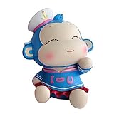 かわいい海軍スタイルブルーMonkey Piggy BankウェディングXmasクリスマス誕生日バレンタインギフト
