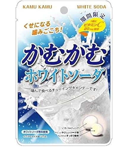 Amazon | かむかむ かむかむホワイトソーダ 袋 30g | 三菱電機