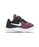 ナイキ(NIKE) ベビー フレックス コンタクト TDV（ブラック/ホワイト/レーサーピンク） 917939-001 001 ブラック/ホワイト/Rピンク 13.0cm