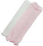 0-3歳かわいいレースベビーソックス2セット赤ちゃんのレギンス快適な脚のガード