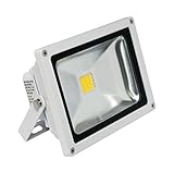 American Lighting FL-201-45-WH Panorama PRO 201 Series Design LED Flood Light with Yoke Mounting Bra