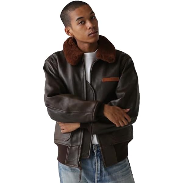 Amazon | [HOUSTON] ヒューストン 8193 ゴートスキン G-1 レザー