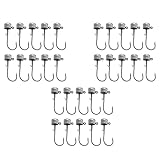 Swagell 30個ネッドリグジグヘッドフィネスマッシュルームジグヘッドソフトプラスチックベイト用ネッドリグテクニックリードマッシュルームジグヘッドA